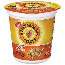 of oats honey roasted cereal cup