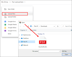 convert a pdf to editable google doc