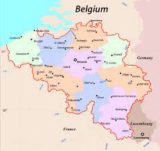 3,787 new cases and 37 new deaths in belgium  source updates. Map Of Belgium Belgien Karte Belgien Europa
