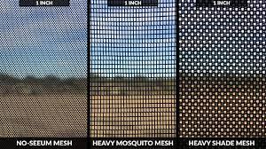 mesh and colors mosquito curtains