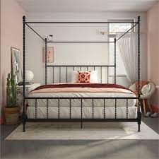 Dhp Emerson Metal Canopy Bed In King
