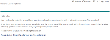 I would like to know if there is an option in forefront identity manager 2010 to change the answers for the passwrd recovery security questions entered at first login. Using Security Questions For Password Recovery Myhrtoolkit Hr Online