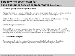 Samples Of Cover Letters For Customer Service      
