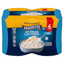 clam chowder soup gluten free 4 cans