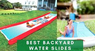 A water slide is fun. Best Backyard Water Slides Reviews 2021 Proiest Sports