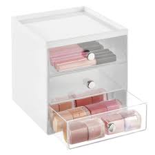 3 drawer organizer for makeup storage
