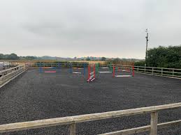 equestrian rubber chippings