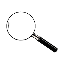 magnifying gl search sticker
