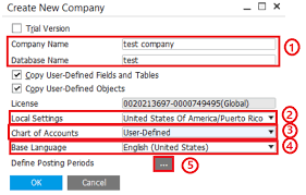 Create Company Database In Sap Business One Sap Business