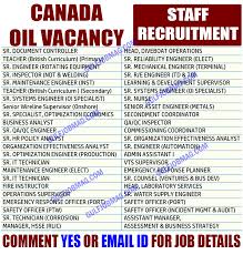 largest oil and gas vacancy in canada