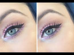 purple pastel eye makeup tutorial