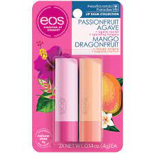 eos flavorlab paradise lip balm mango