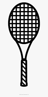 tennis racket coloring page exles
