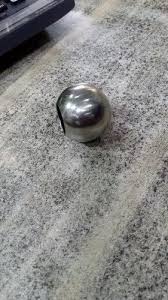 stainless steel ball one side hollow