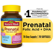 dha softgels prenatal vitamin and
