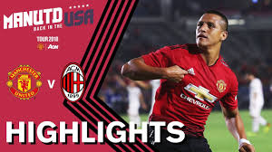 United used all their experience to wind down the clock and might have doubled their lead on the night when pogba's header from dan james went narrowly over, but one goal would prove enough. Manchester United 1 1 Ac Milan 9 8 All 26 Penalties Highlights Watch Tour 2018 Live On Mutv Youtube