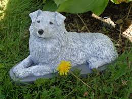 Cement Dog Outdoor Statues For