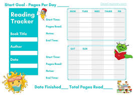 reading chart printables plus editable