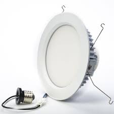 Led Recessed Lighting Kit For 6 Cans Retrofit Led Downlight W Open Trim 100 Watt Equivalent Dimmable 1 500 Lumens Led Can Lights Recessed Can Lights Led Recessed Lighting