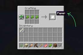 how to make paper in minecraft ask