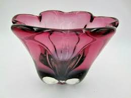 Murano Sommerso Art Glass Vase 50s
