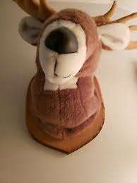 Deer Head Stuffed Animal Plush Wall