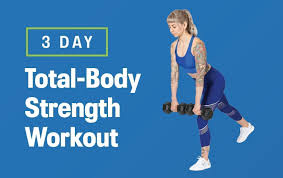 3 day total body strength workout
