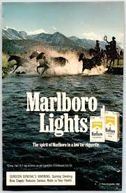 marlboro lights cigarette vine 1980