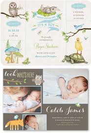 Rustic Baby Boy Birth Announcements Rustic Baby Chic Pinterest