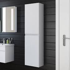 1400 mm tall white bathroom furniture