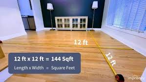 calculate square fooe of a room