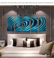 modern hand etched metal abstract wall