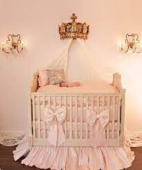 girl nursery room baby crib bedding