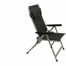 Garden Chair Padded Recliner Folding
