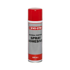 evo stik general purpose spray adhesive