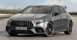 Exclusive reports and current films: W177 Mercedes Amg A45 4matic Debuts With Up To 421 Ps 500 Nm 0 100 Km H In 3 9s Drift Mode Paultan Org