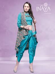 Inaya By Studio Libas Designer Jacket With Dhoti Pants