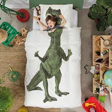 Dinosaur Duvet And Pillowcase Set T