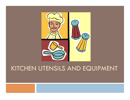 kitchen utensils ppt