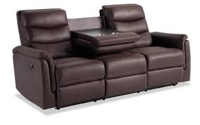 forte brown manual reclining sofa bob