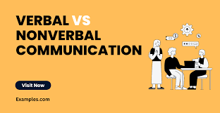 verbal vs nonverbal communication