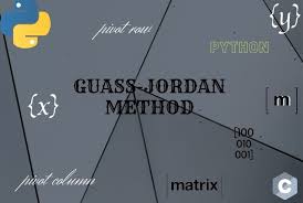 Siz Tutorial Gauss Jordan Method In