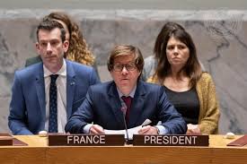 Statement by Ambassador Nicolas de Rivière, Permanent Representative of  France to the United Nations and President of the Security Council for the  month of January, at the UN Security Council meeting on