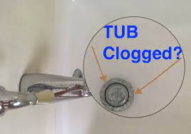 how to unclog a bathtub drain without