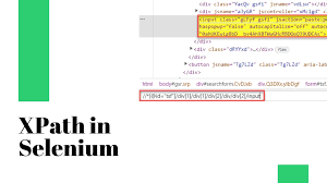 smart ways to use xpath in selenium
