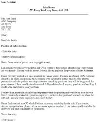 Cover Letter For Sales Position Sample Sales Cover Letters Cover