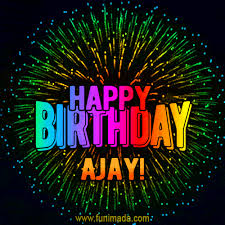 happy birthday ajay gif