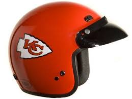 Kansas city chiefs helmet in glossy print. Kansas City Chiefs Motorcycle Helmets Motorcycle Helmets Helmet Motorcycle