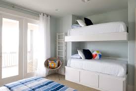 Built In Bunk Bed With Wall Ladder