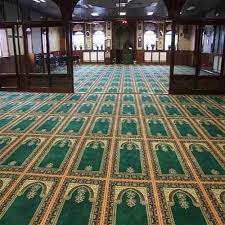 brown masjid carpet for floor